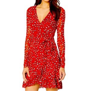 Sanctuary Red Leopard Dress